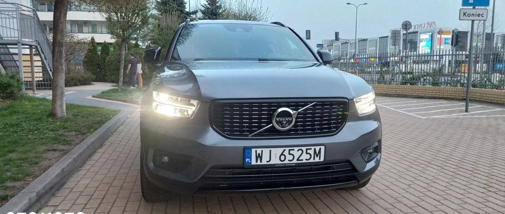 Volvo XC 40 cena 95500 przebieg: 209400, rok produkcji 2019 z Warszawa małe 781